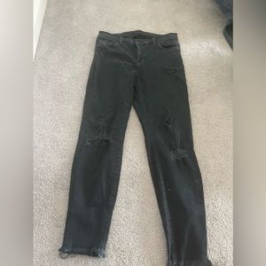 J brand ripped Black Jean